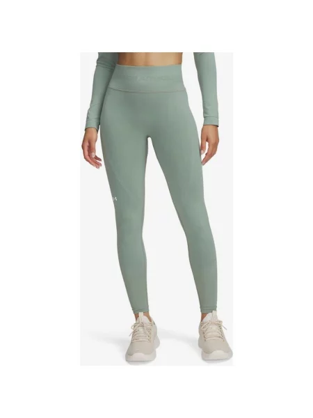 Legginsy długie Under Armour Train Seamless jasnozielony XL zielone