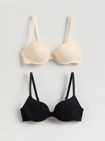 Reserved Sutien push up 2 pack crem