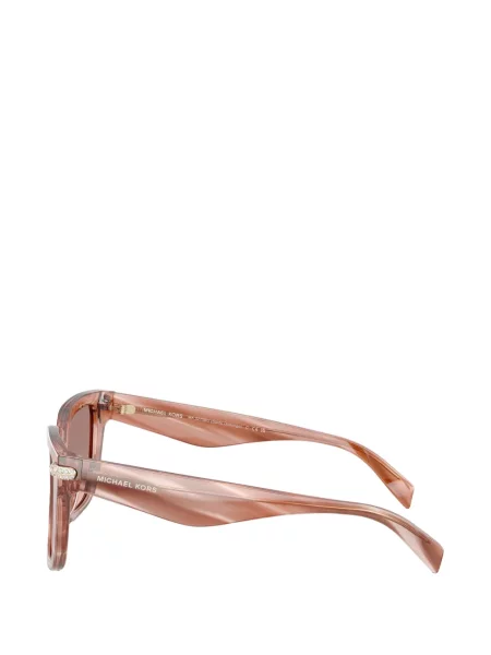 Ochelari de soare Michael Kors maro