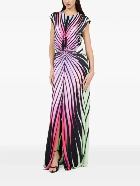 Rochie maxi Roberto Cavalli negru