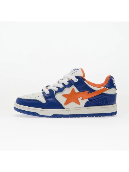 A Bathing Ape Шкіряні кросівки NEW BAPE STA #1 сині