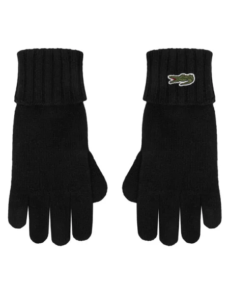 Lacoste Rokavice črna