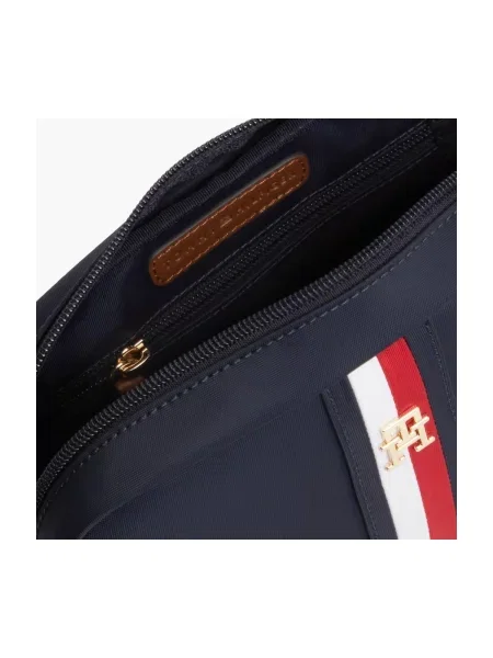 Kabelka Tommy Hilfiger Popette Camera Bag Corp Tmavomodrá modrá