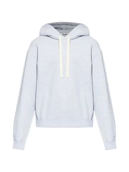 Hanorac cu glugă Jil Sander gri