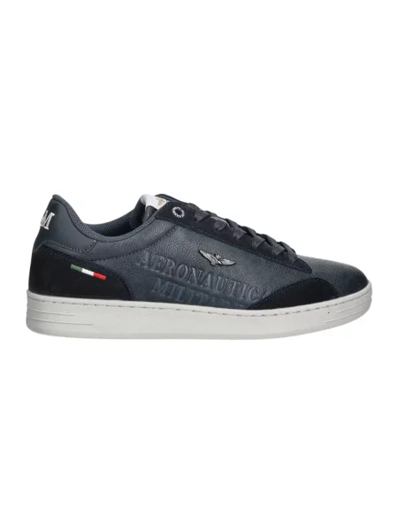 Sneakersy Aeronautica Militare niebieskie
