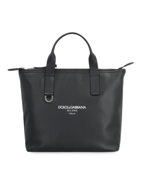 Torba Dolce And Gabbana skórzana czarna