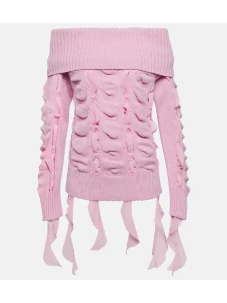 Pulover Blumarine de lână roz