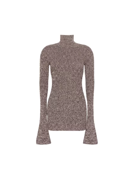 Sweter Sportmax brązowy