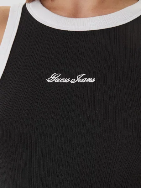 Майка Guess Jeans черная