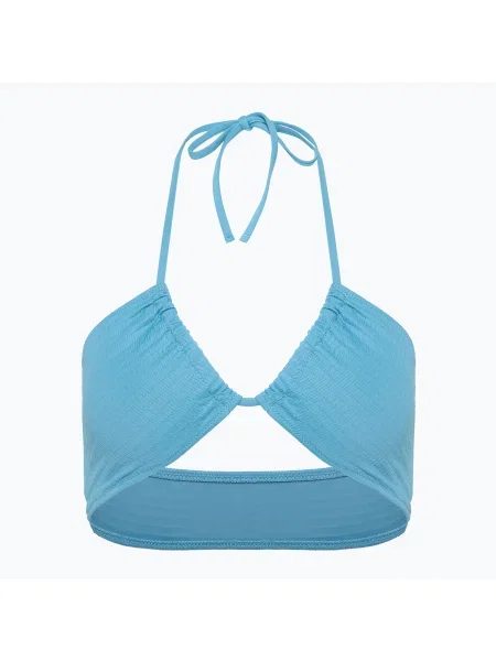 Costum de baie top Calvin Klein Bralette adriatic blue albastru