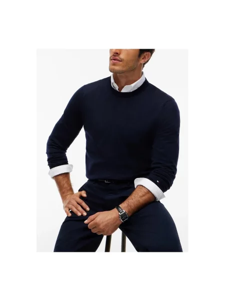 Tommy Hilfiger De lână pulover albastru