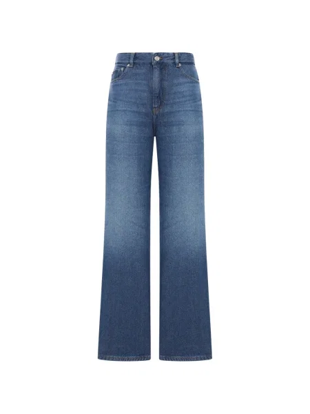 Blugi Ganni albastru