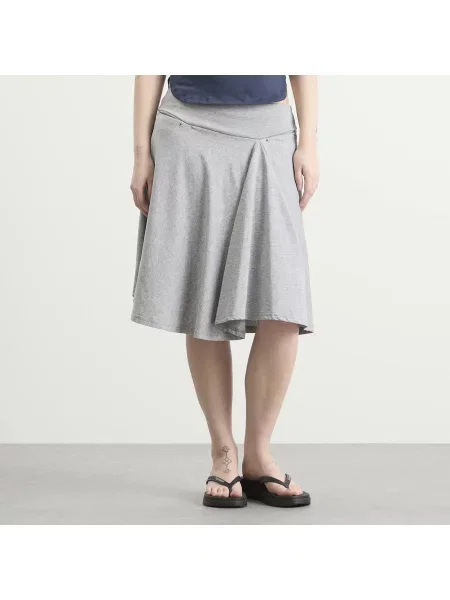 Spódnica midi Peachy Den szara