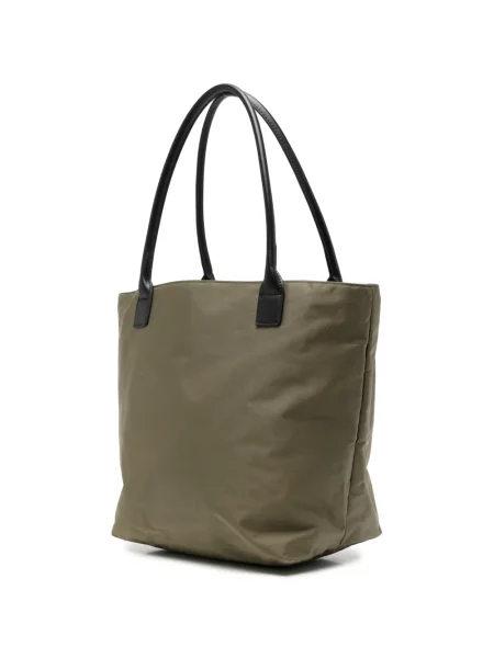Geantă shopper K-way cu imagine verde