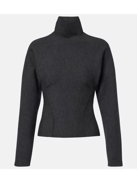Heláncă Alaïa de lână gri