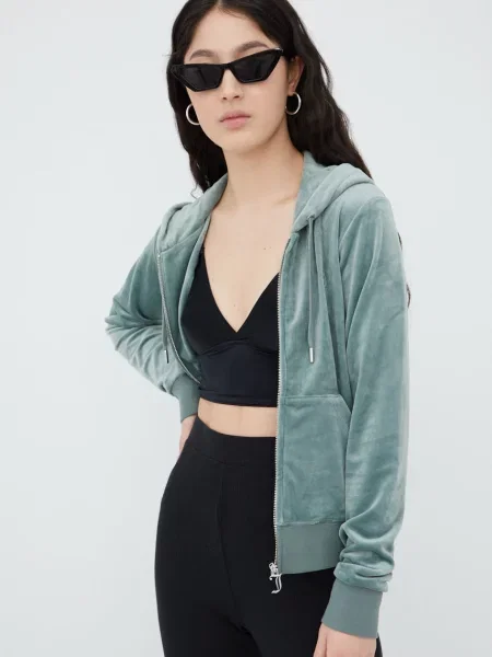 Суитчър Juicy Couture зелено