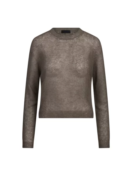 Sweter Dondup brązowy