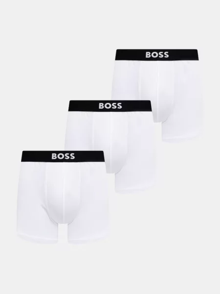 BOSS bokserki dopasowane z BoxerBr 3P BOSS ONE białe