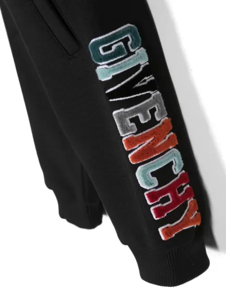 Spodnie dziecięce Givenchy czarne