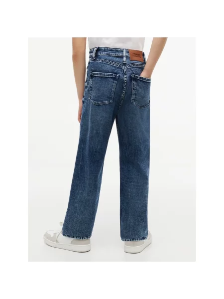 Široké džínsy Tommy Hilfiger modrá