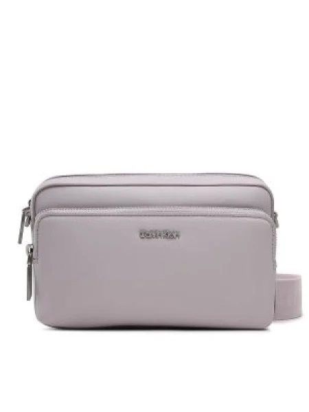 Kabelka Calvin Klein fialová