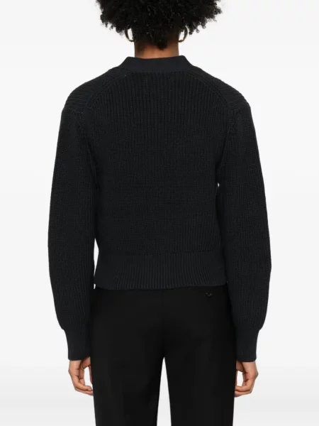 Cardigan Marc O'polo cu decolteu în V gri