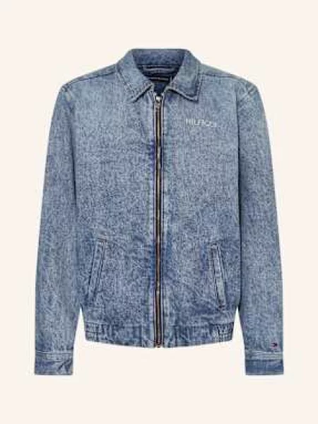Tommy Hilfiger Džínová Bunda Ivy modrá