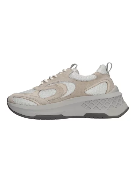 Sneakersy Emanuélle Vee skórzane beżowe