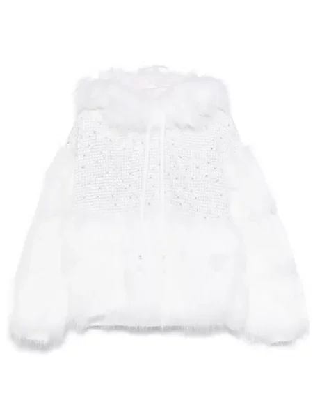 Bluza z kapturem Loulou biała