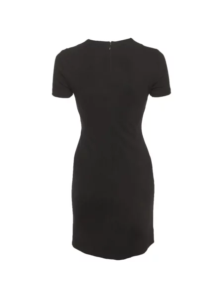 Rochie mini Dvf Diane Von Furstenberg din crep negru