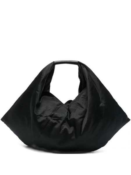 Geantă Mm6 Maison Margiela drapată negru