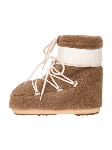 Śniegowce Moon Boot Icon Low Fleece camel brązowe