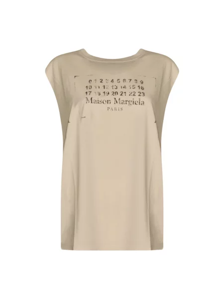Top Maison Margiela beżowy