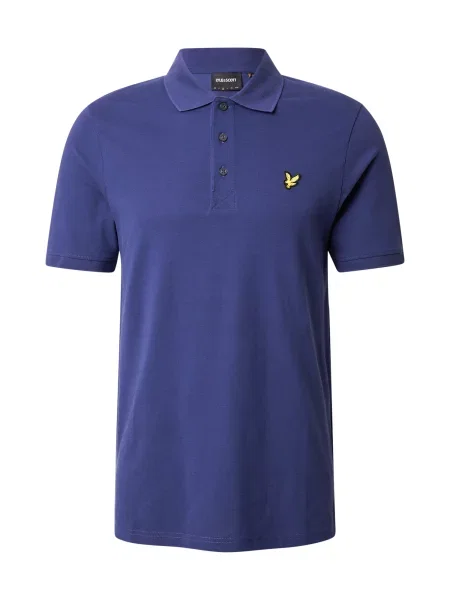 Lyle & Scott Tričko enciánová modrá