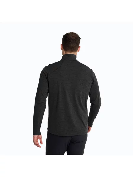Bluza polarowa Jack Wolfskin Trail Half Zip czarna