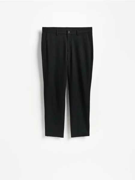 Reserved Spodnie chino slim czarny