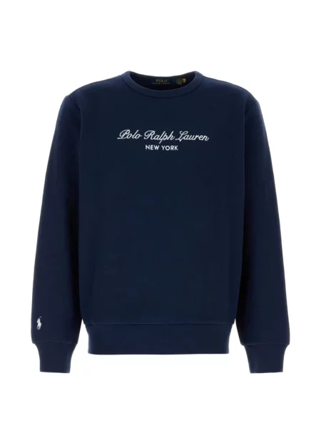 Hanorac Polo Ralph Lauren cu autograf de lână albastru