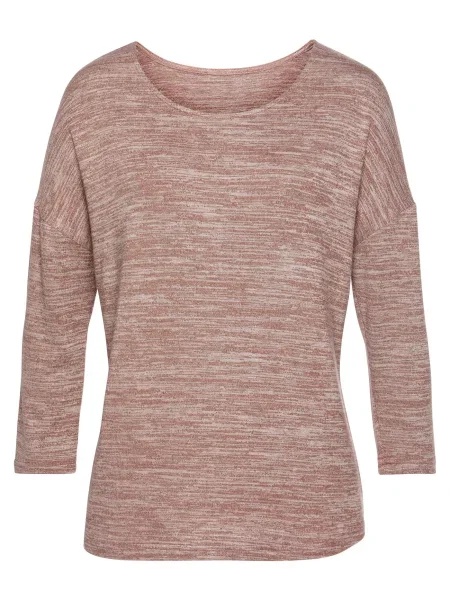 VIVANCE Tricou amestecat maro