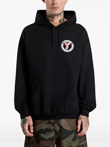 Bluza z kapturem Thrasher czarna