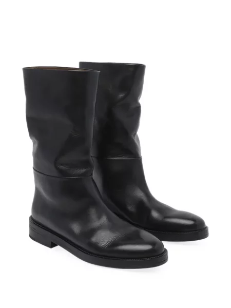 Botine Marsell din piele negru