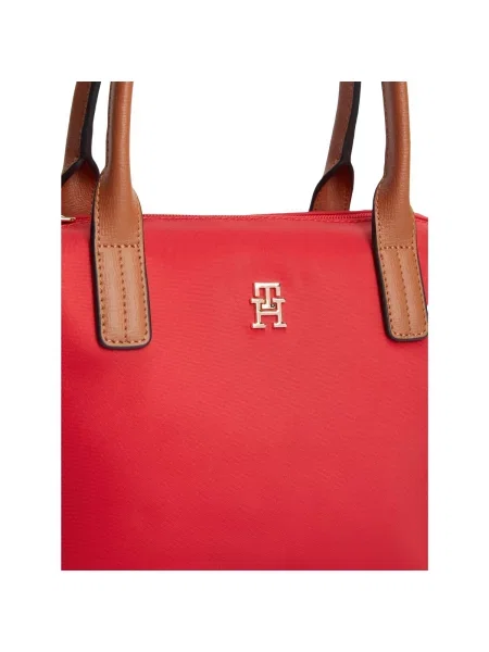 Tommy Hilfiger geantă crossbody pentru femei roșu