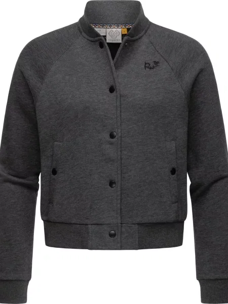 Ragwear Prechodná bunda antracitová čierna