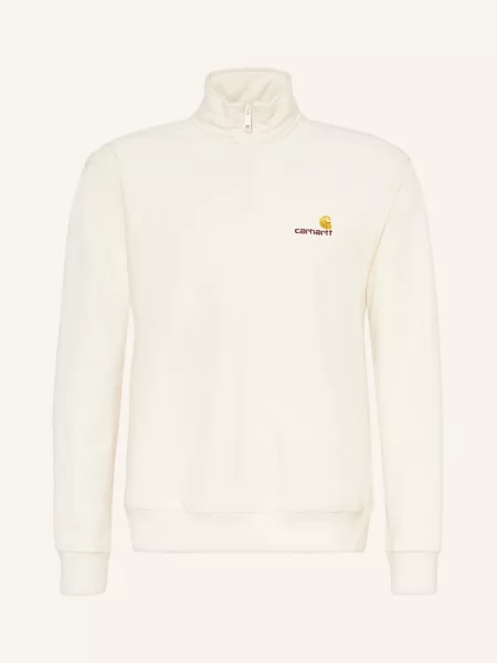 Bluza z kołnierzem model ‘AMERICAN SCRIPT’ Carhartt Work In Progress beżowa