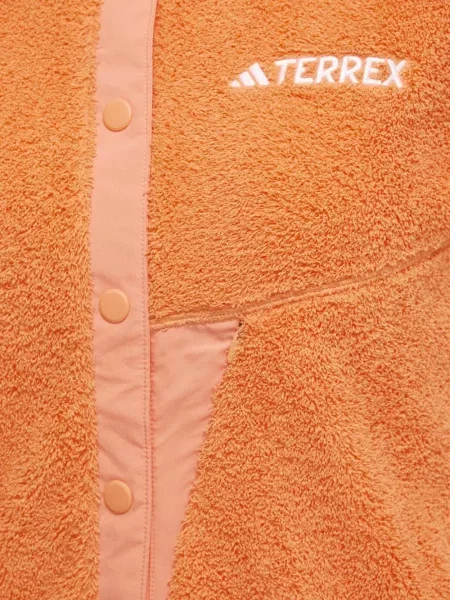 Geacă Adidas cu dungi alergare cu glugă verde