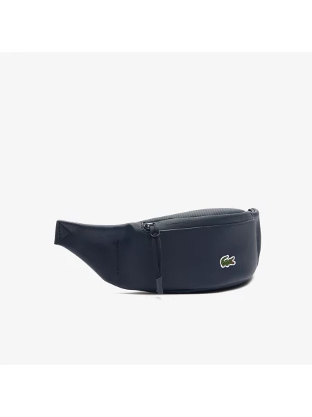 Lacoste Torba Na Pasek Zapinana Na Lcst granatowy