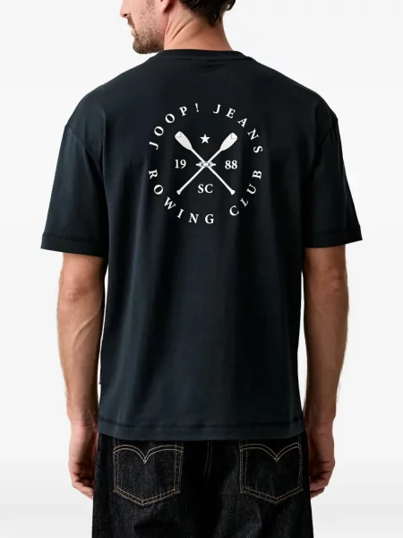 Scurt tricou Joop! cu imagine negru