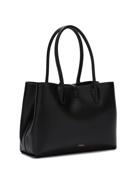 Shopper táska Furla fekete