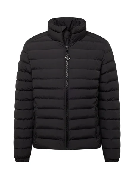 Geacă Superdry cu broderie negru