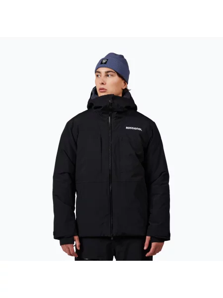 Geacă de schi pentru bărbați Rossignol Outerlimits Insulated black negru