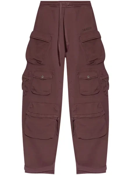 Pantaloni cargo The Attico violet